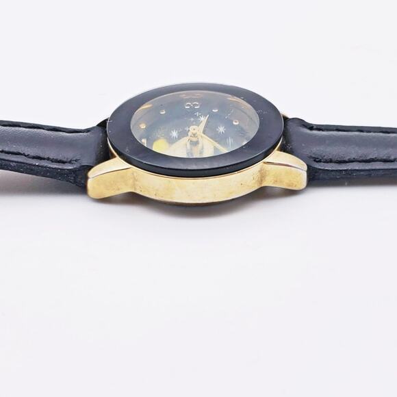 Disney X SII Tinker Bell Black & Gold Watch - Picture 7 of 15
